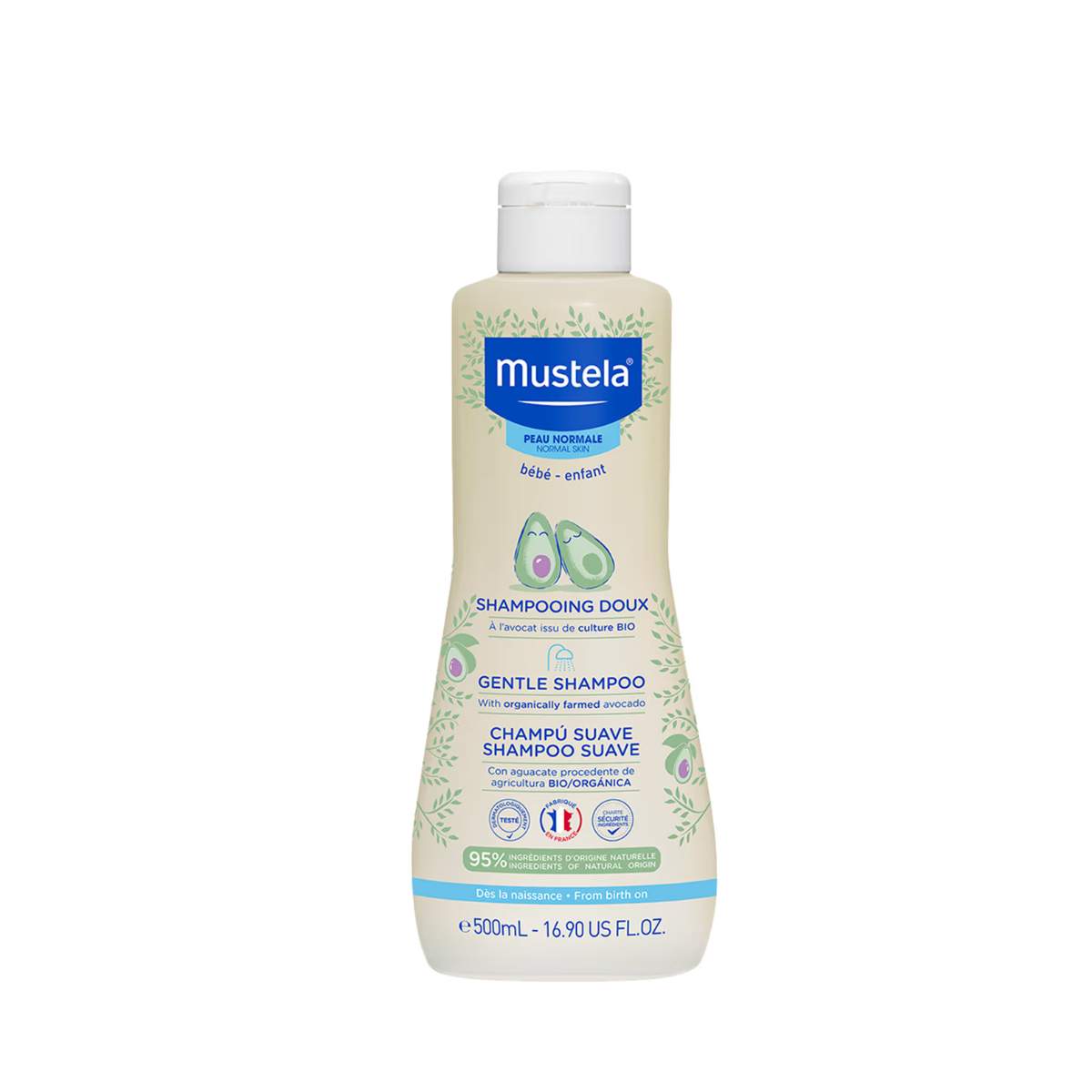 Mustela Bébé Doux - Shampoo 500ml