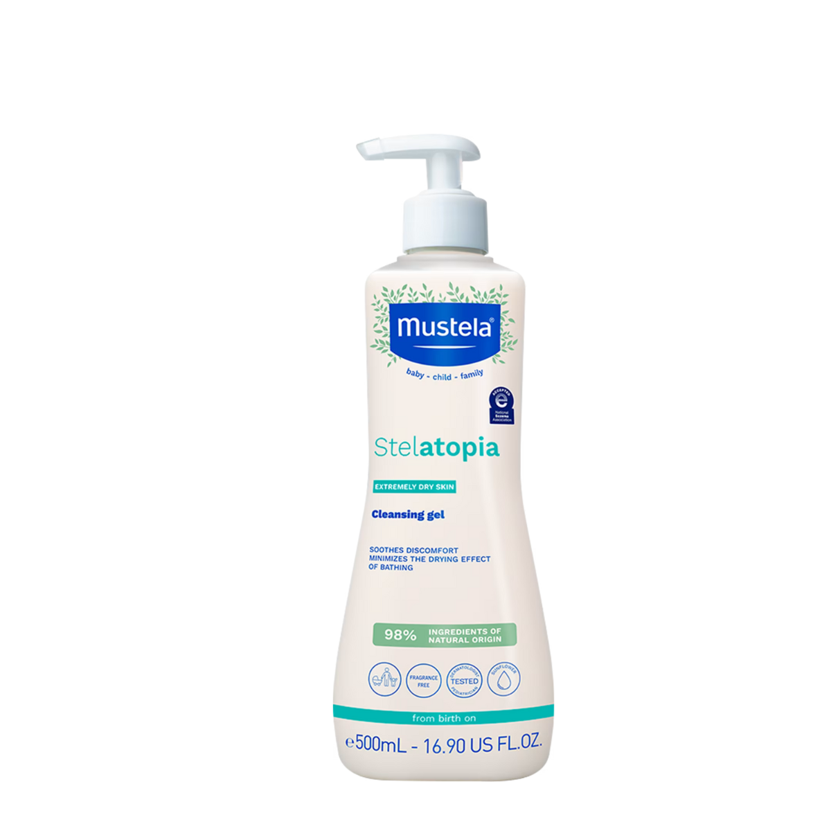 Mustela Stelatopia Gel Lavant - Gel de Limpeza 500ml